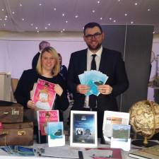 Clare and Sam at the Alrewas Hayes Wedding Fair