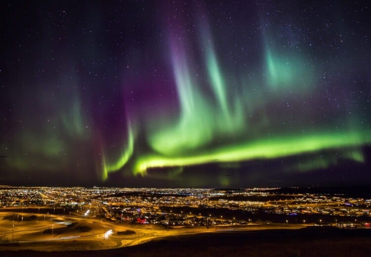 northern lights, iceland
