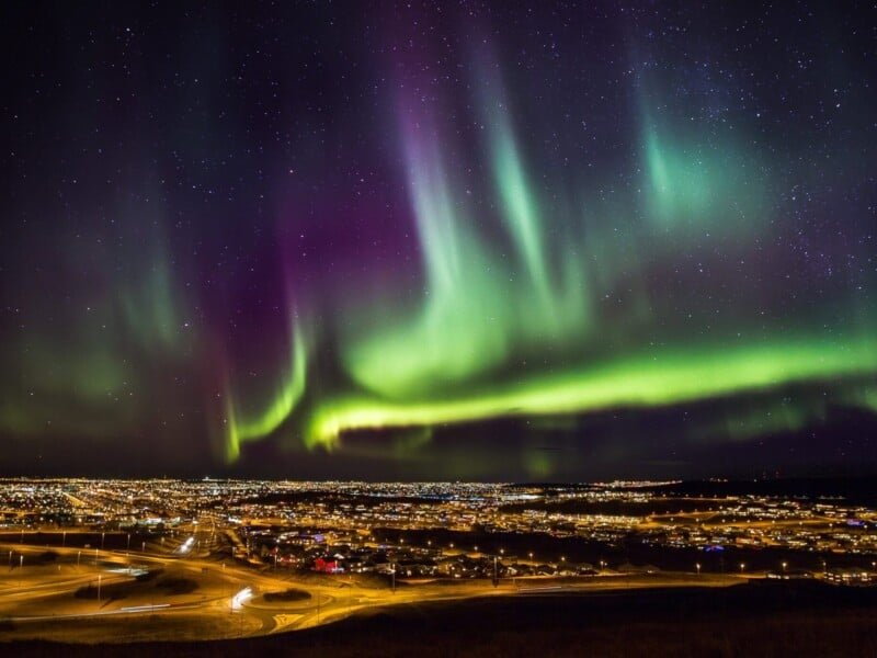 northern lights, iceland