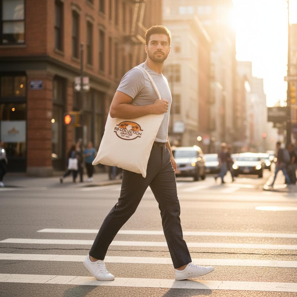 RB Collection 40th Anniversary: 1980’s Vintage Logo Tote Bag - Image 2