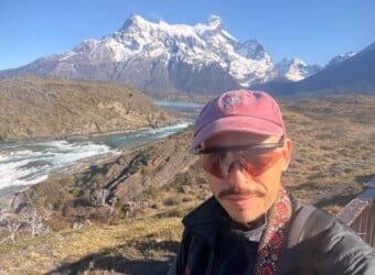 Oliver tours Patagonia, Chile